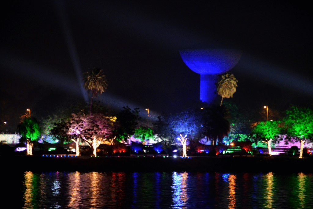 AHMEDABAD MUNICIPAL CORPORATION – RGBW Lighting at Kankaria Lake.